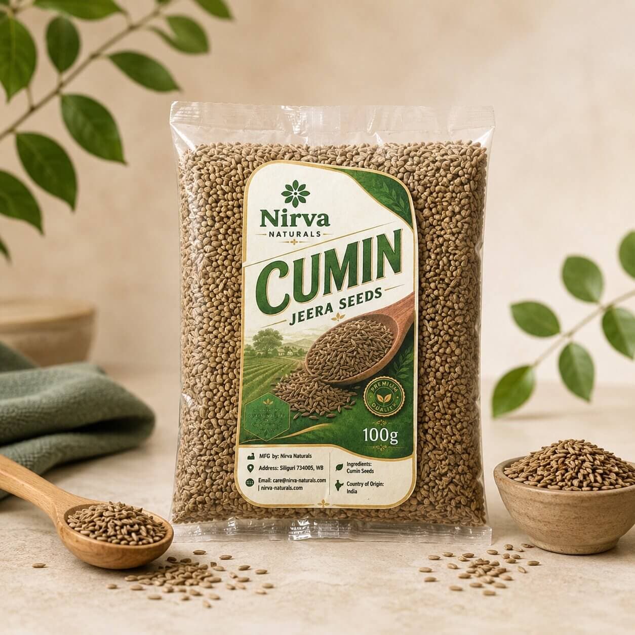 Nirva White Cumin 100gm