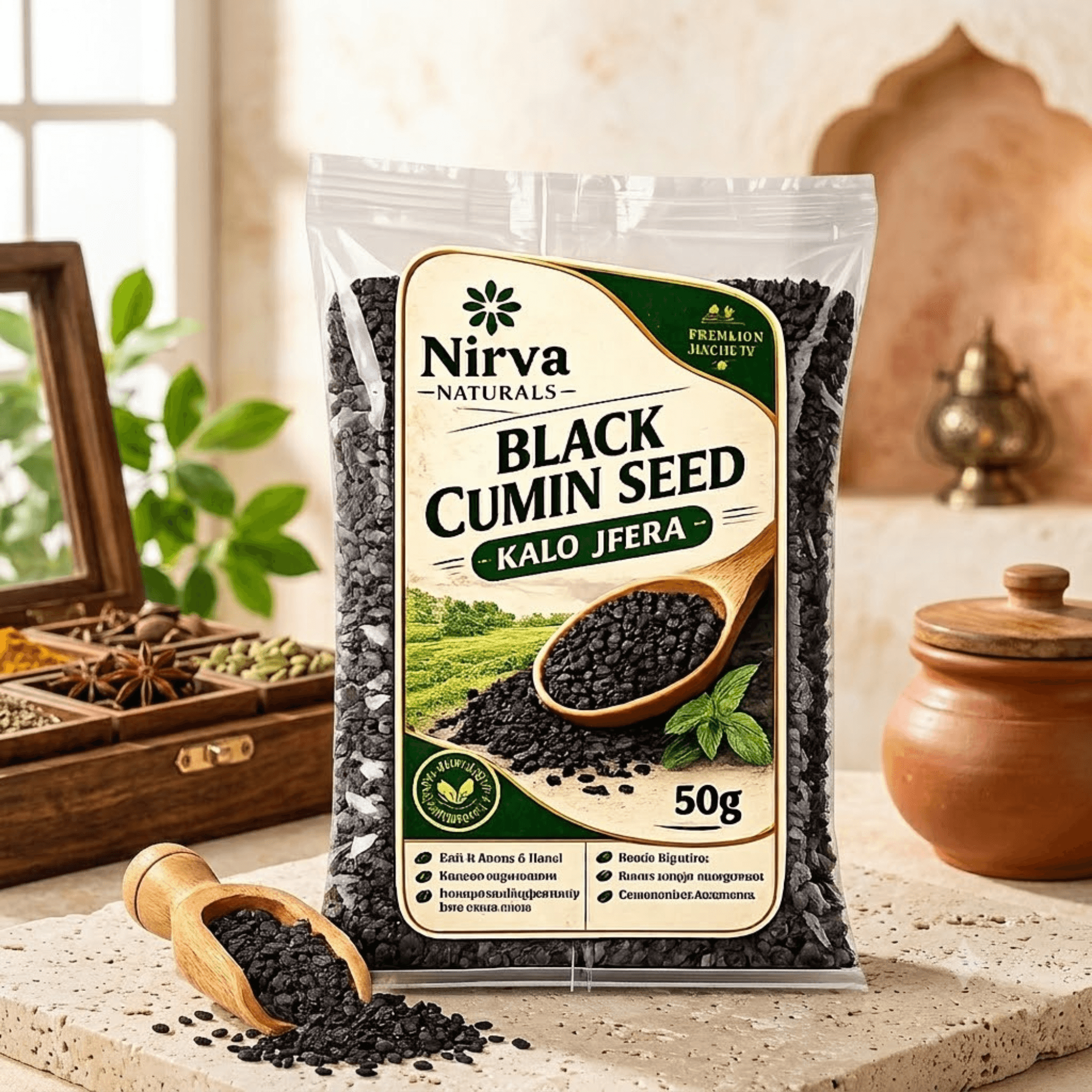 Nirva Black Cumin 50gm