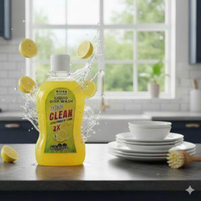 Liquid Dishwash Lemon - 500ml
